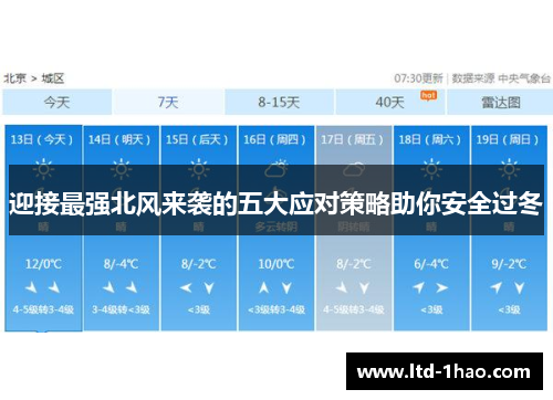 迎接最强北风来袭的五大应对策略助你安全过冬
